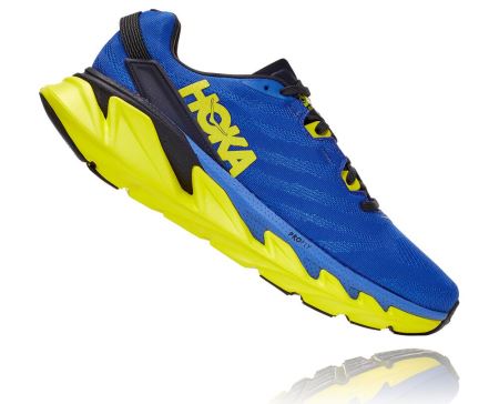 Hoka One One Elevon 2 Homem - Tenis Corrida Estrada Azuis / Rosa | PT-2yPFENg